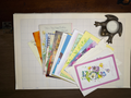 Vintage collection of birthday cards