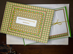 Vintage 1970s Eaton's Mediterranean Stationery Set