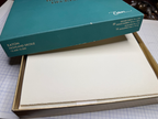 Vintage 1980s Eaton Highland Deckle Stationery Set