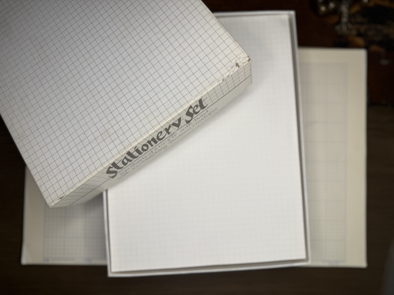 Vintage 1980s Business Stationery Set 20lb Bond