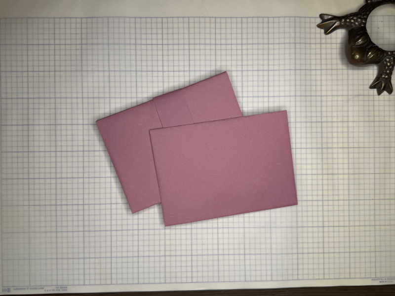 Vintage Rose Pink Hallmark Envelopes