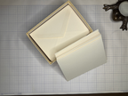 Vintage Beige Notecards with Envelopes