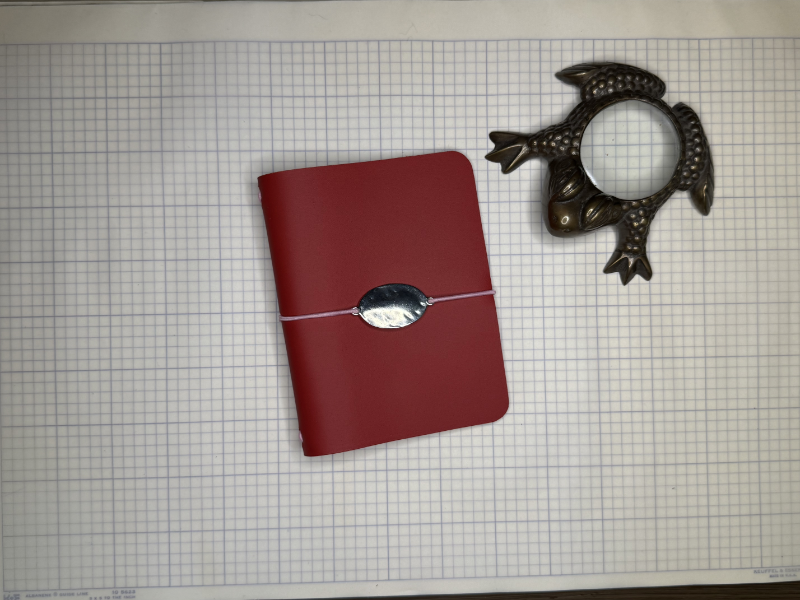 Red Leather Passport Cover