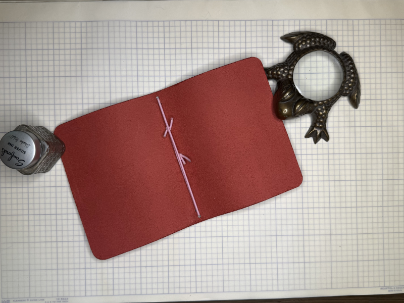 Red Leather Passport Cover