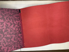 Red Leather A5 trifold Journal Cover with two inserts