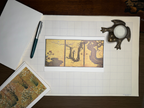 Vintage Metropolitan Museum of Art Japanese Screens Large Cards
