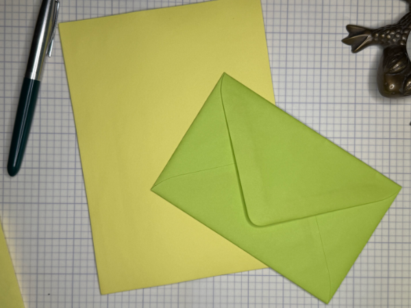 Vintage Lemon and Lime Stationery Set
